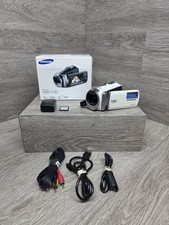 Samsung HMX-F90 HD Camcorder w/ Battery And Charging Cord Included Tested READ