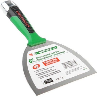 Sheetrock Matrix Stainless Steel Taping Knives 6 In Part #340506