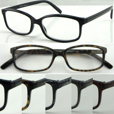 Lesebrille +0,50~+4,00 Unisex klassischer Stil Qualitätsgestell Metallscharniere L354