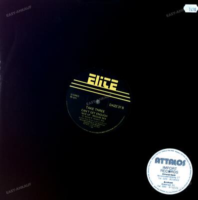 Take Three - Can't Get Enough (Of Your Love) Maxi 1985 (VG+/VG+) '