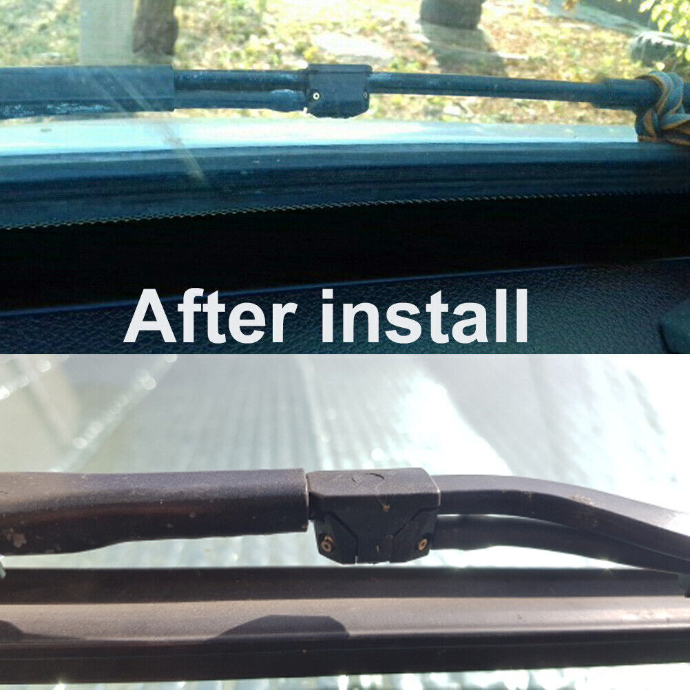 2x Car Universal Fourhole Windshield Washer Wiper Sprayer Nozzle Front