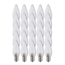 Aurio Lighting C9 LED Christmas Retrofit Lights E17 Base 25 Pack
