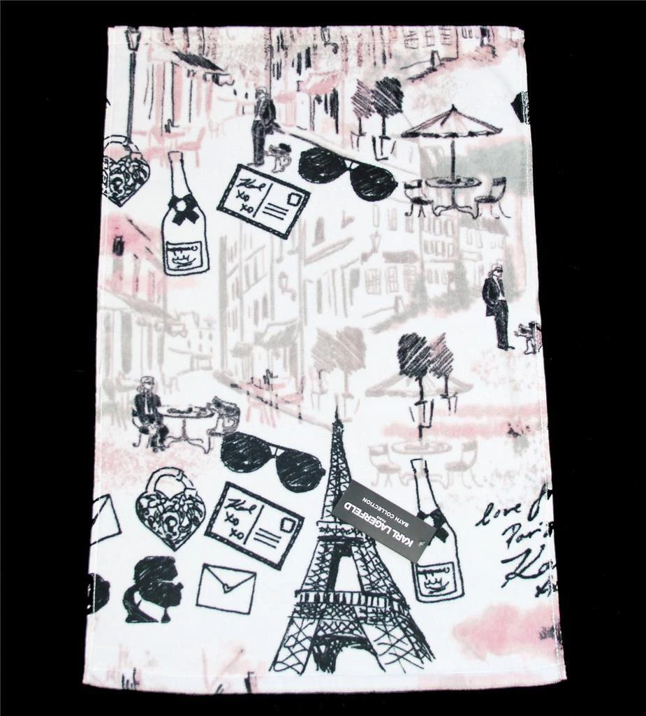 Karl lagerfeld shop postcard bag