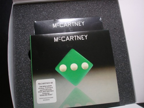 PAUL MCCARTNEY III CD BOX SET WITH DICE - Picture 3 of 3