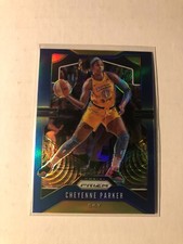 2020 WNBA Panini Prizm CHEYENNE PARKER Blue Prizm Card Sky /149