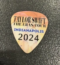 Indianapolis 2024 Taylor Swift ERAS Tour Collectible Guitar Pick