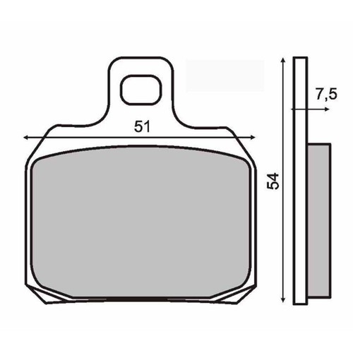 Paire Plaquette De Frein Pour Triumph Tiger Desert 1215 2020-2021