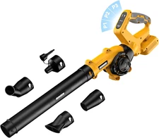 Cordless Leaf Blower for Dewalt 20V Battery, 3 Speed Modes up to 200MPH, 270° Ro