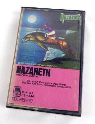 Musikkassette - NAZARETH - The Fool Circle -  Tape MC