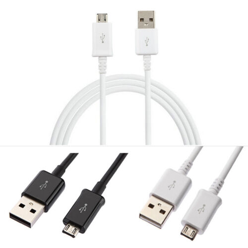 1M 3FT V8 Micro USB Charger Charging Sync Data Cable For Samsung Galaxy HTC Sony - Afbeelding 1 van 5