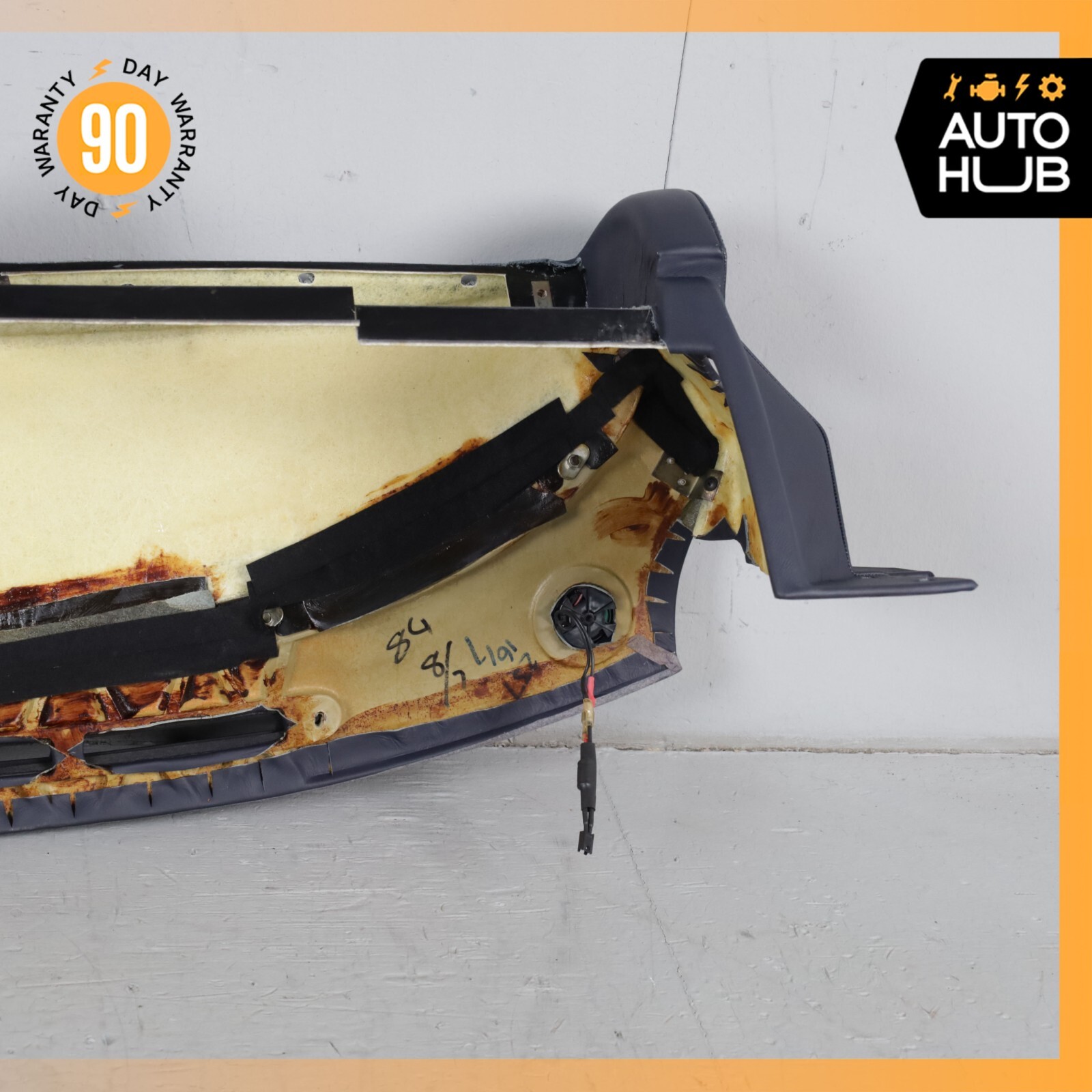 00-04 Aston Martin DB7 Vantage Leather Dashboard Dash Board Panel Blue OEM 23k