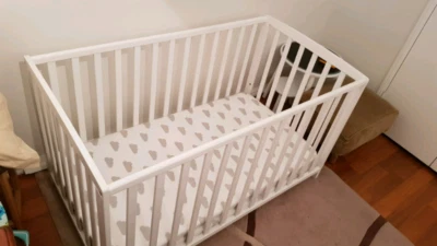 Kmart Wooden Cot With Inner Sprung Mattress Cots Bedding Cots Bedding Kmart Wooden Cot With Inner Sprung Mattress