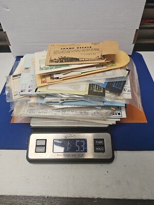 Champ Decals & Lettering Various Roads Massive Lot As Pictured. Cut & Uncut 