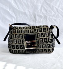 FendiBeige/Brown Mini Mama Zucchino Bag