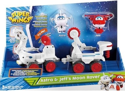Super Wings  - Astra & Jett's Moon Rover mit Funktionen
