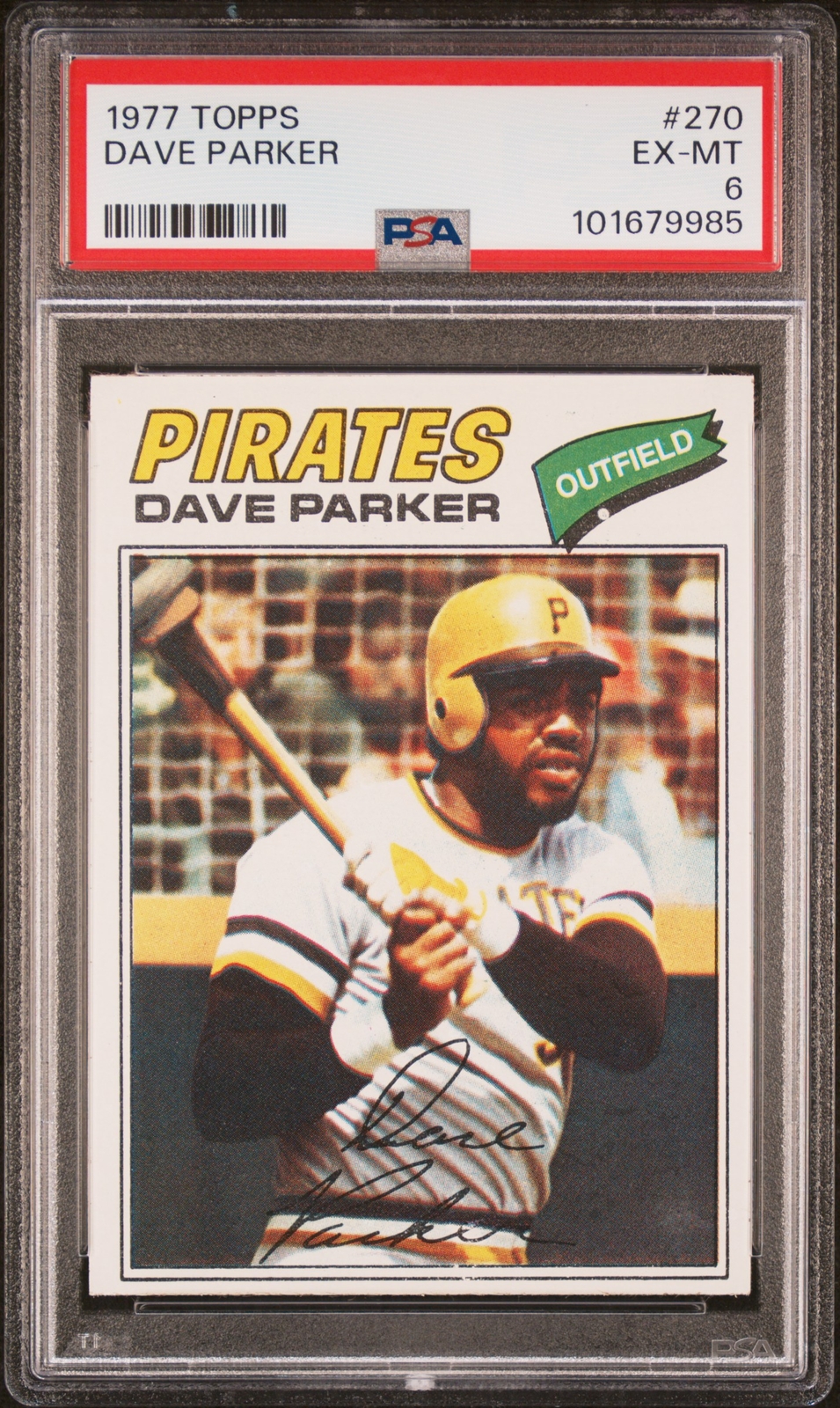 1977 TOPPS #270 DAVE PARKER PSA 6