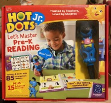 Educational Insights Hot Dots Jr. Let's Master Pre-K Reading Set Homeschool Open