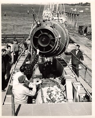 Grumman Hydrofoil Boat 1962 Press Photo HS Denison Jakobson Shipyard i*P157b
