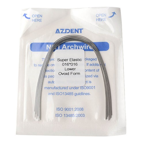 Dental Orthodontic Arch Wire Wires Oval Form Stainless Steel Round/Rectangular - Photo 90/208