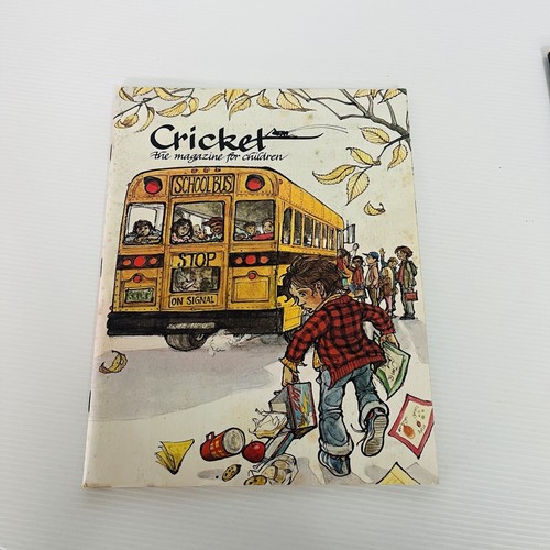 3x Cricket Magazine For Children 1981 Volume 9 # 1,2,3 . - Picture 5 of 22