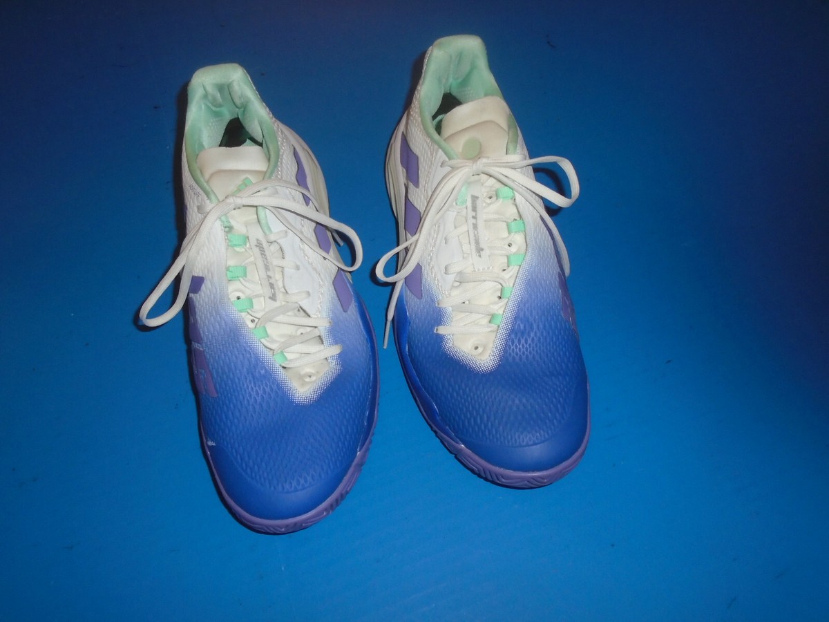 adidas gazelle silver green womens PRE-OWNED