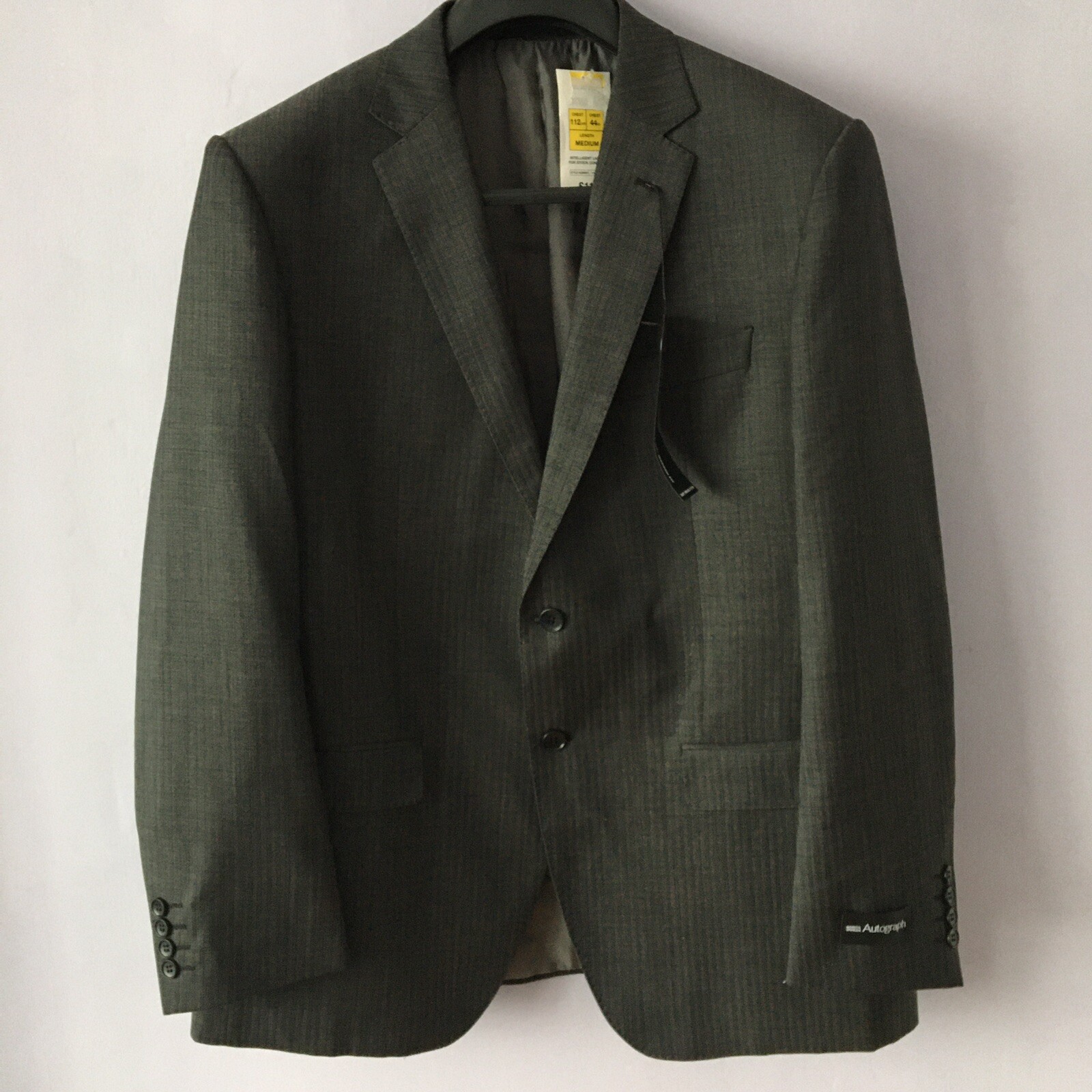 Brand New Marks And Spencer Autograph Mens Grey Suit Jacket Chest 44in  RRP £110