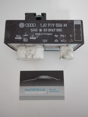 VW Polo 9N Lüftersteuergerät Steuergerät Lüfter 1J0919506M