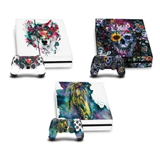 OFFICIAL RIZA PEKER ART MIX VINYL SKIN DECAL FOR SONY PS4 CONSOLE & CONTROLLER