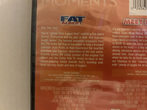 Bill Cosby FAT ALBERT + Eddie Murphy MEET DAVE Own The Moments DVD (2012) - Picture 3 of 9
