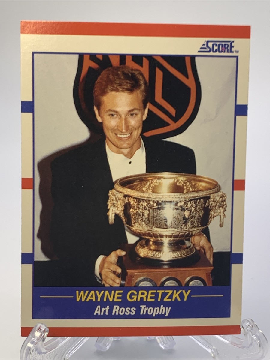 1990-91 Score Wayne Gretzky Art Ross Trophy Winner #361 Los