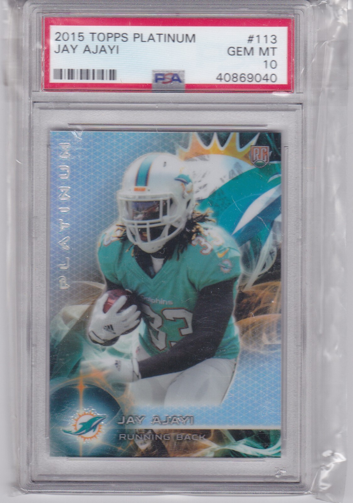 Jay Ajayi Topps Platinum #113 Base