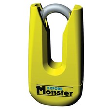 Oxford Monster Yellow Disc Lock OF36M Ultra Strong Motorcycle Padlock