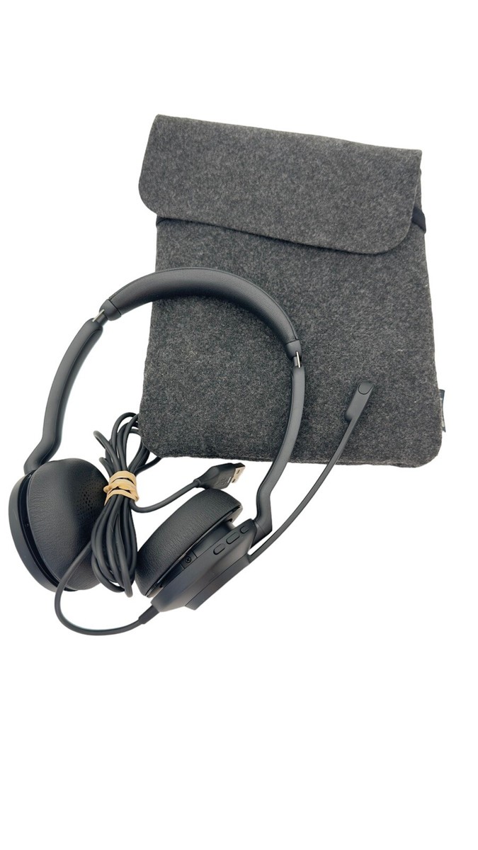 Jabra Evolve 30 II Corded PC Headset 3.5mm Jack Dual-Ear 03-02608
