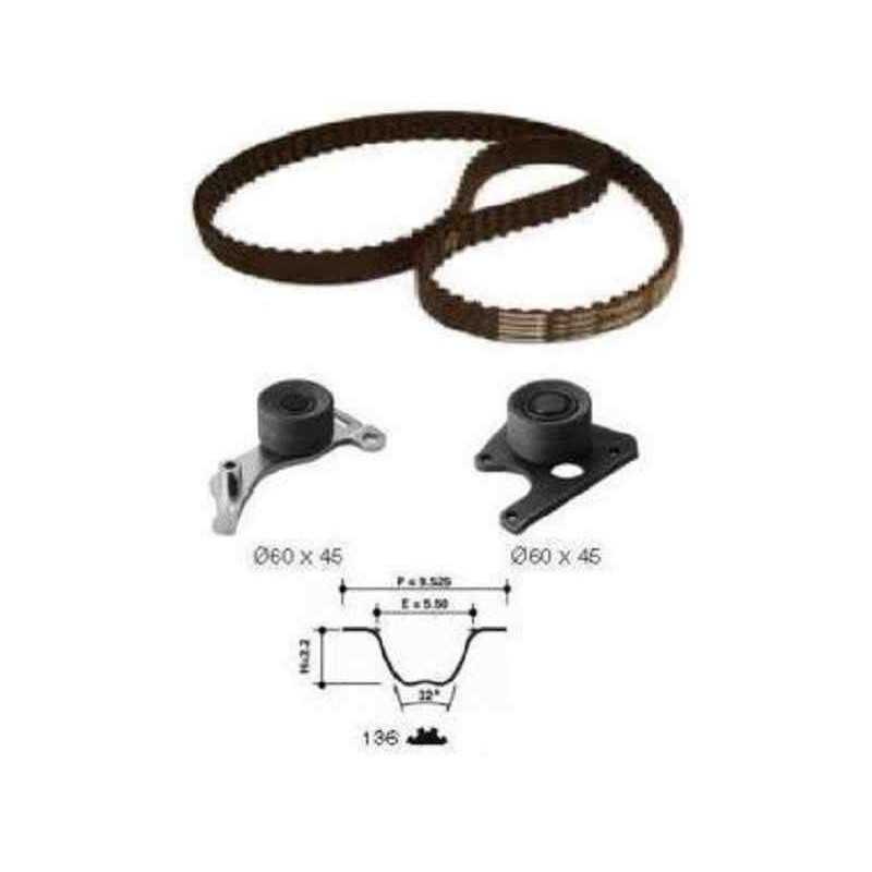 Kit distribution pompe à eau Citroen Peugeot XUD 1.7 1.8 1.9 courroie moteur diesel