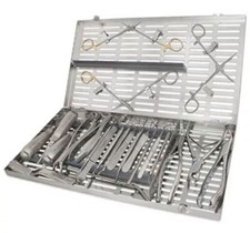 Oral Surgery Kit 24 Units Instruments with Extra Large Cassette Surgical instrum