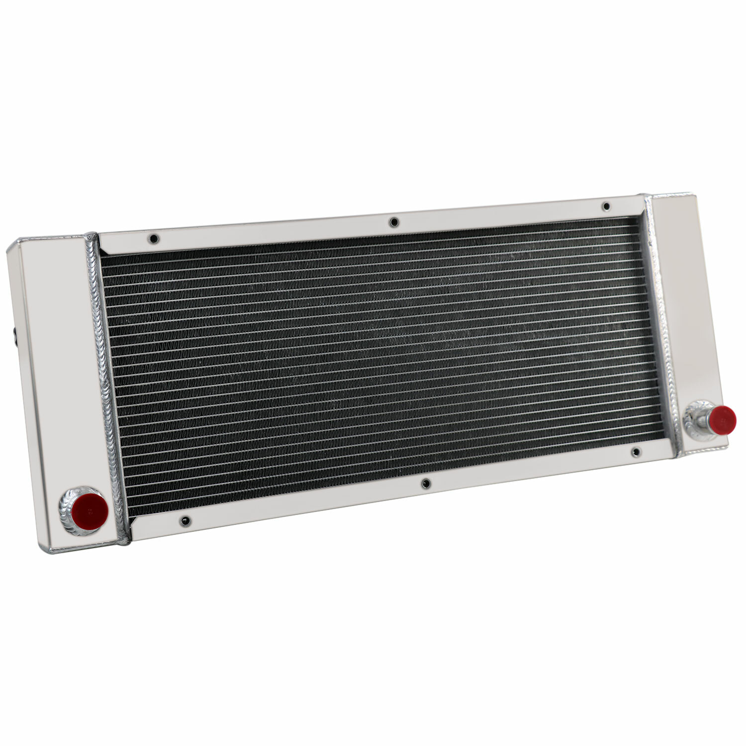 Aluminum Radiator Fits Bobcat Skid Steer 642 642B 643 722 742 742B 6571713 US