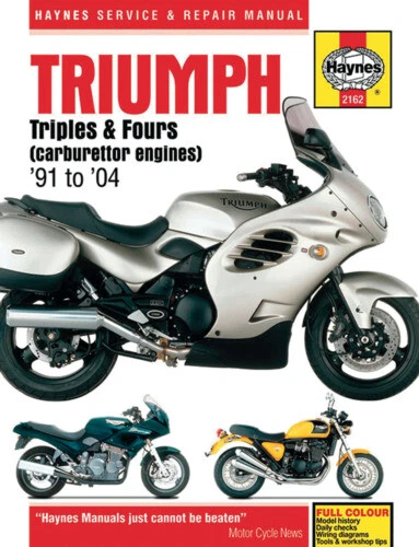 Manuales de reparación y servicios Triumph