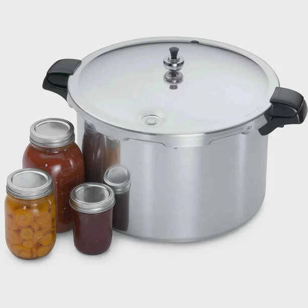 Presto 23 Quart Pressure Canner Cooker with Canning Rack 01781 New