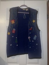 bobbie brooks christmas vest