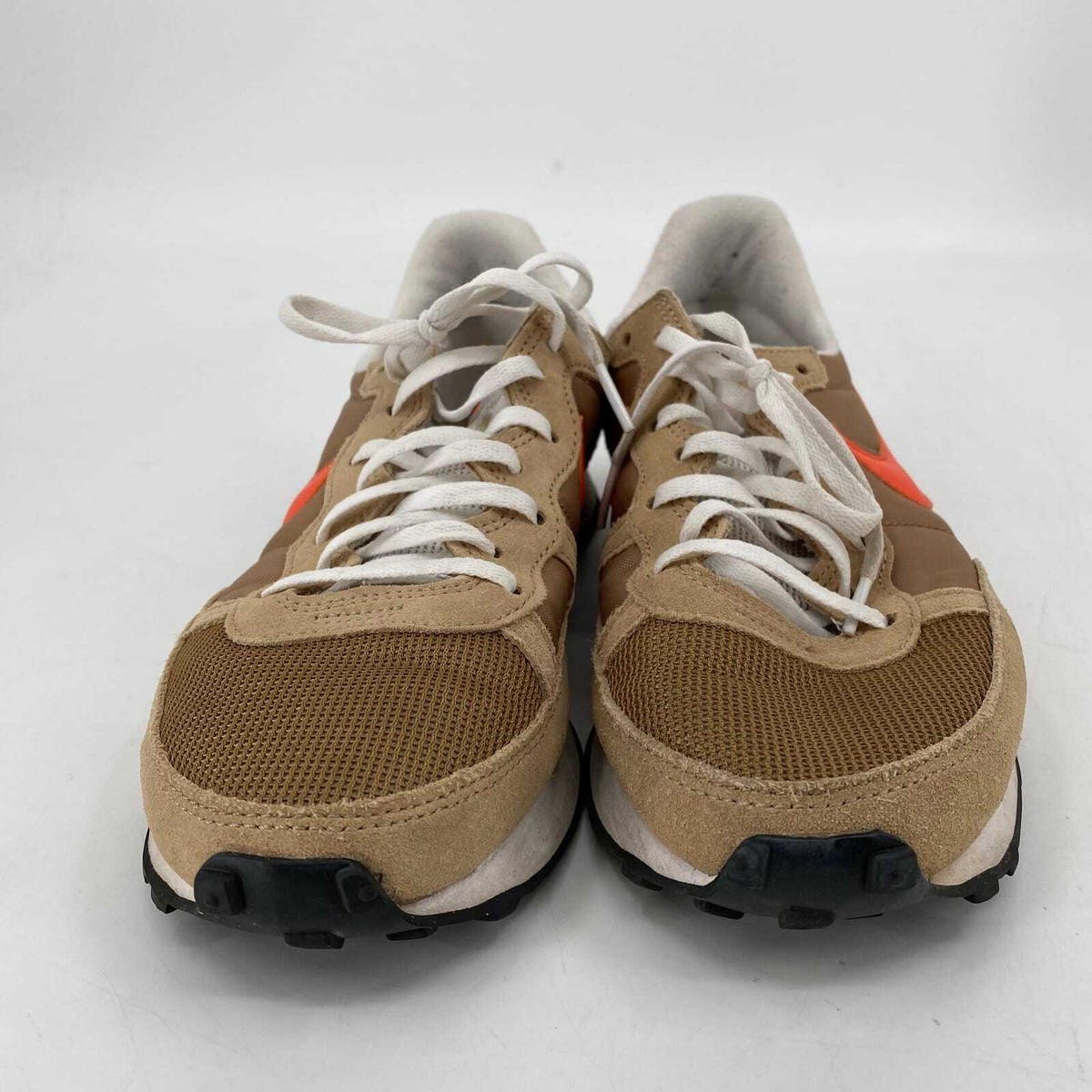 Nike Tan Orange Lace Up Synthetic Sneakers | Size 8.5 | eBay