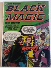 BLACK MAGIC Vol 2 #4 Prize 1952 Simon & Kirby c/a Pre Code Horror Lower Grade 
