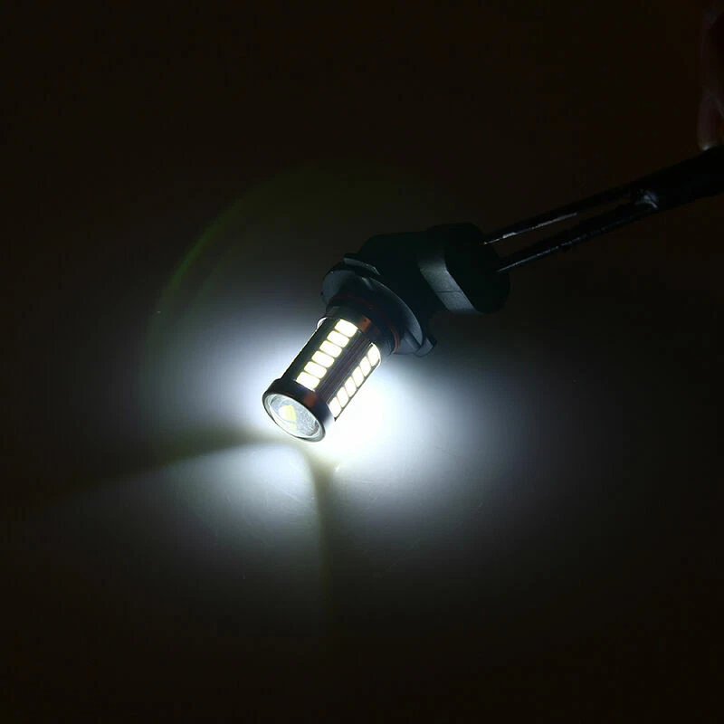 2 peças H11 5730 33 lâmpadas LED de direção diurna lâmpada de neblina branca 6000K 12V - Imagem 2 de 4