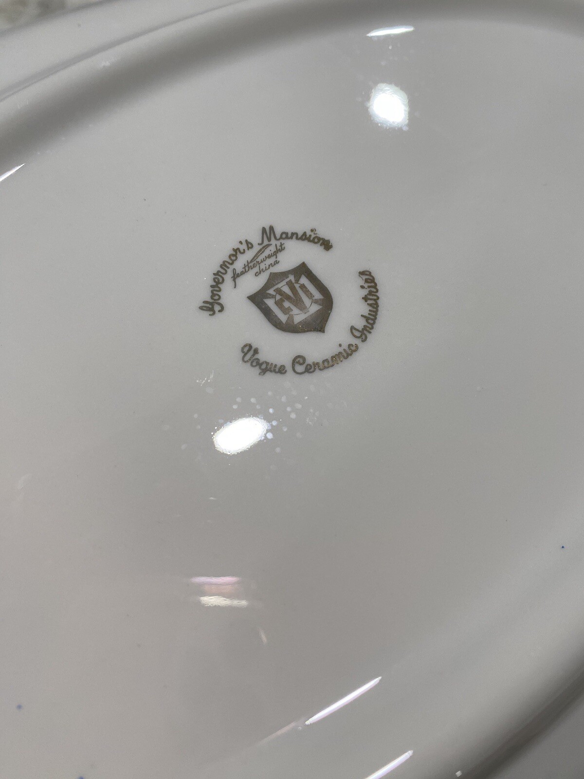 Dishes set 41 pcs serving for 6 Governor&rsquo;s Mansion Vogue ceramic industries