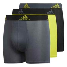 adidas L47728 Kids Performance Boxer Briefs Underwear 3-Pack Size L