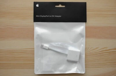 Original Apple Mini DisplayPort / Thunderbolt auf DVI Adapter NEU. - Bild 1 von 2