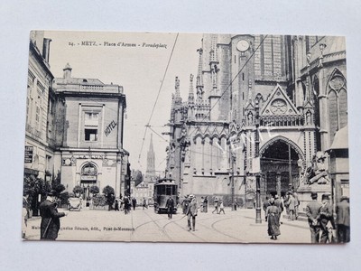 Postcard METZ: Place d'armes