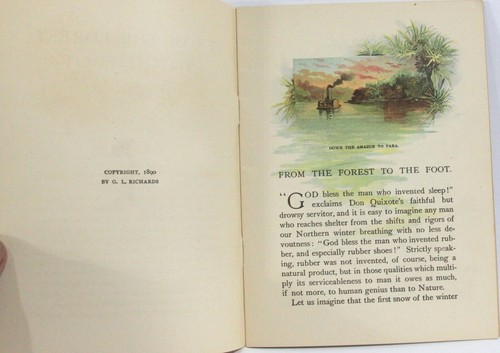 From Forest to Foot (Story of Rubber) 1893 World’s Fair & Boston Rubber Shoe Co - Picture 3 of 7