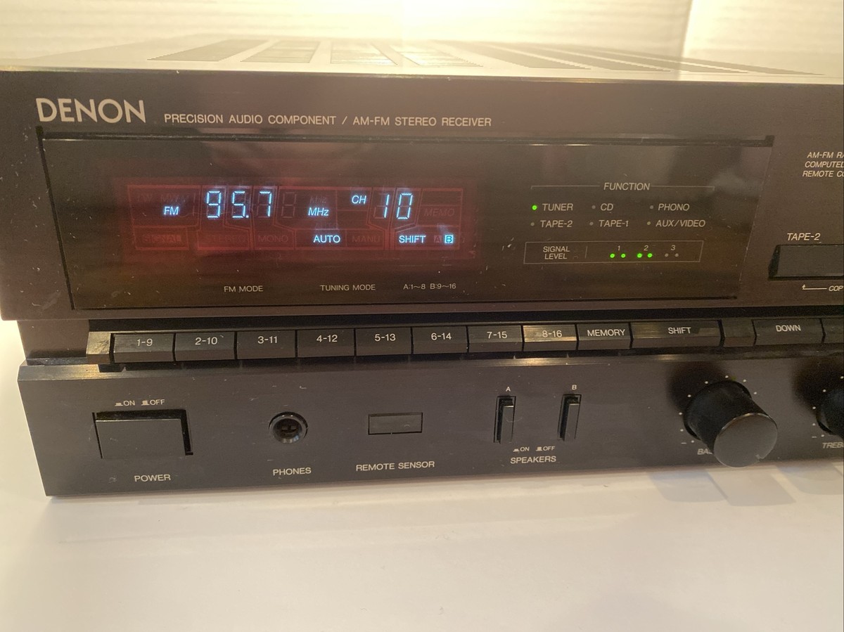 DENON PRECISION AUDIO COMPONENT アンプ Denon DRA-425 Precision Audio Component AM FM Stereo