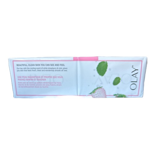 Olay 8 Pack Cleansing Soap Bars - White Strawberry and Mint - Picture 2 of 3