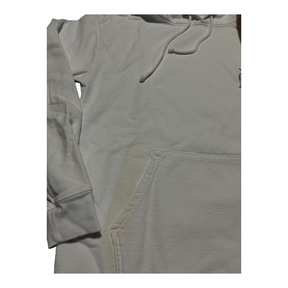Born X Raised Wacko Maria Hoodie Men's Small White NEW FLAW Born X Raised Wacko Maria Hoodie Men's Small White NEW FLAW